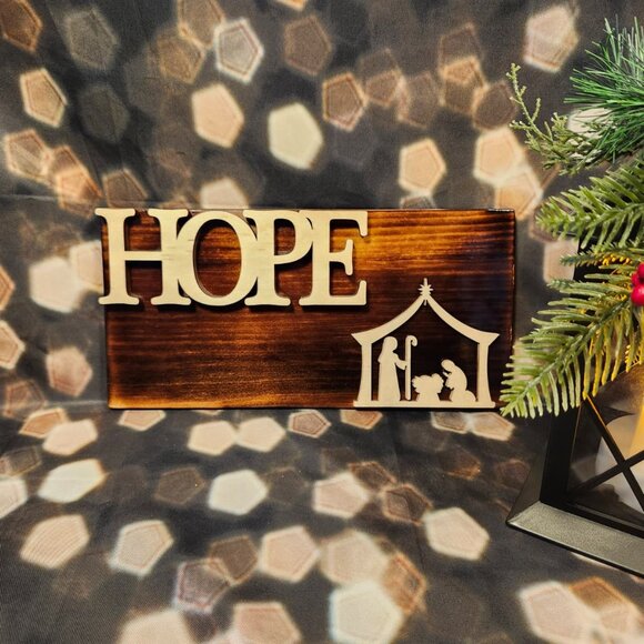 Christmas Wooden Wall Decor Sign - Picture 5 of 7